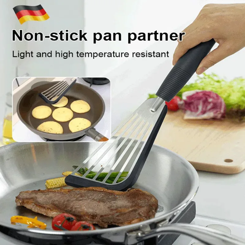

German silicone spatula for frying fish and pancakes