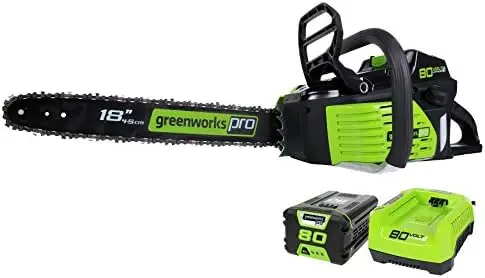 

18" Brushless Cordless Chainsaw (Great for Tree Felling, Limbing, Pruning, and Firewood), Tool Only