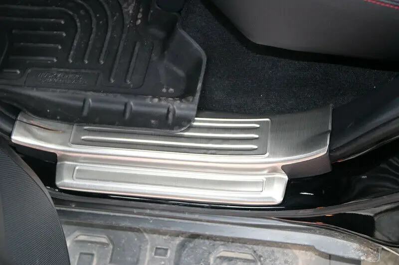 

Steel Car Door Sill Threshold Plate Cover Trim 4pcs For Toyota 4Runner 2014-2021