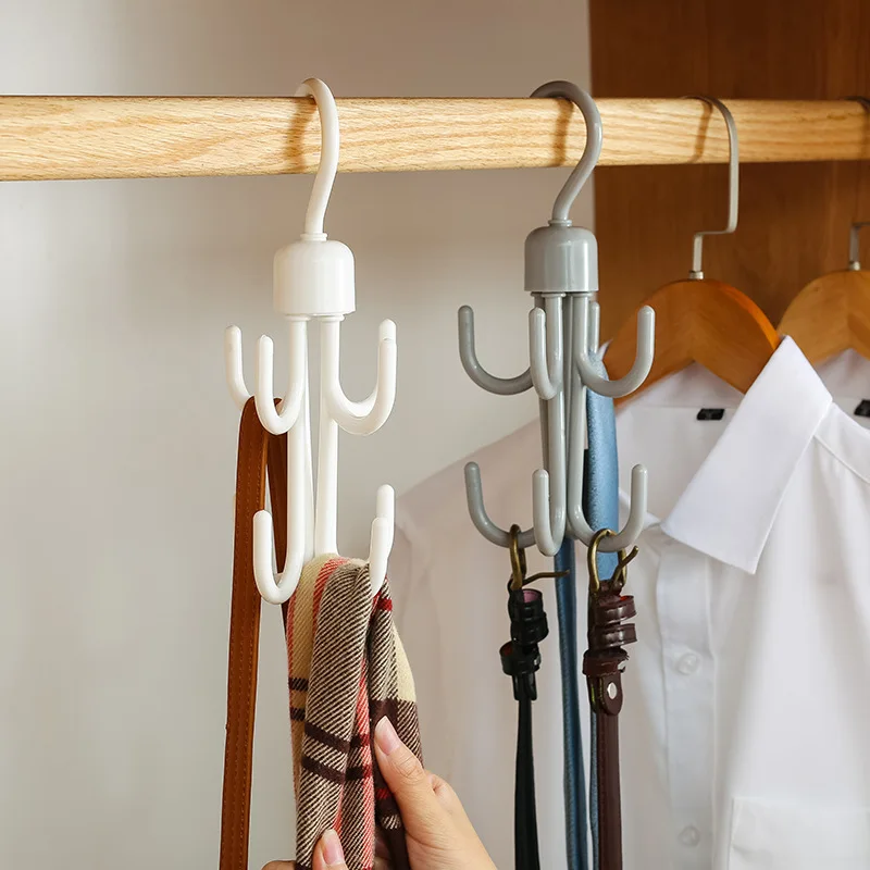 

Belt Saving Rotating For Holder Storage Shoes Rack Closet Scarf Bag Space Hook Hook 360 Wardrobe Hanging Hanger Degree Organizer