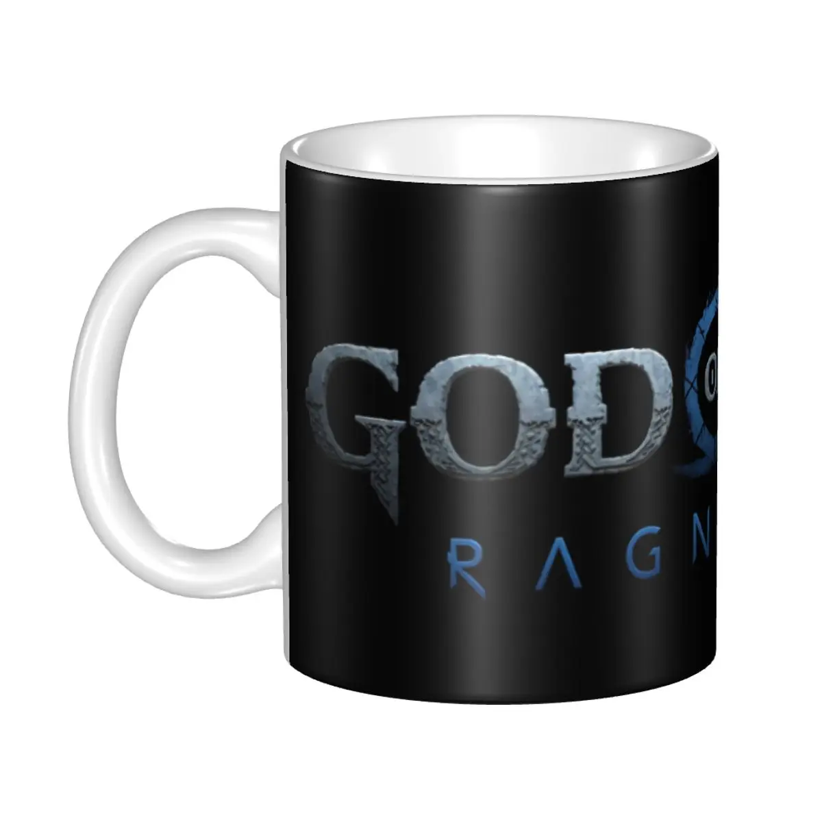 

Personalized God Of War Ragnarok Is Coming Coffee Mugs DIY Ceramic Tea Milk Cups Outdoor Work Camping Beer Mug