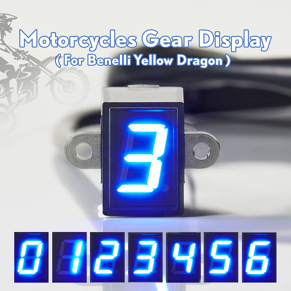 Индикатор передачи мотоцикла для Benelli Yellow Dragon BJ300GS BJ600GS BN600 TNT600 BJ500 цифровой
