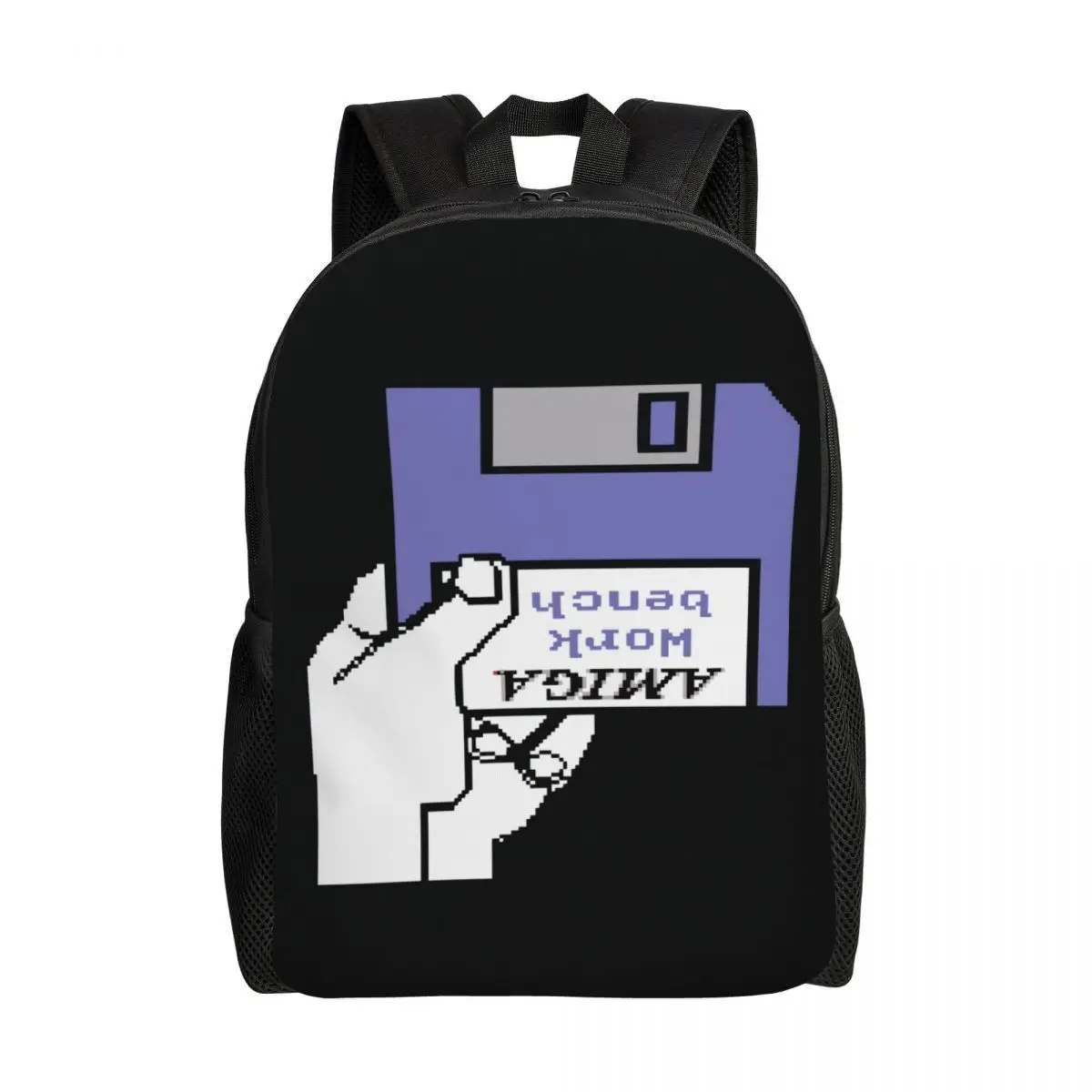 

Amiga 500 Novelty Backpacks School College Students Bookbag Fits 15 Inch Laptop Commodore C64 Game Atari Workbench Cult Bags