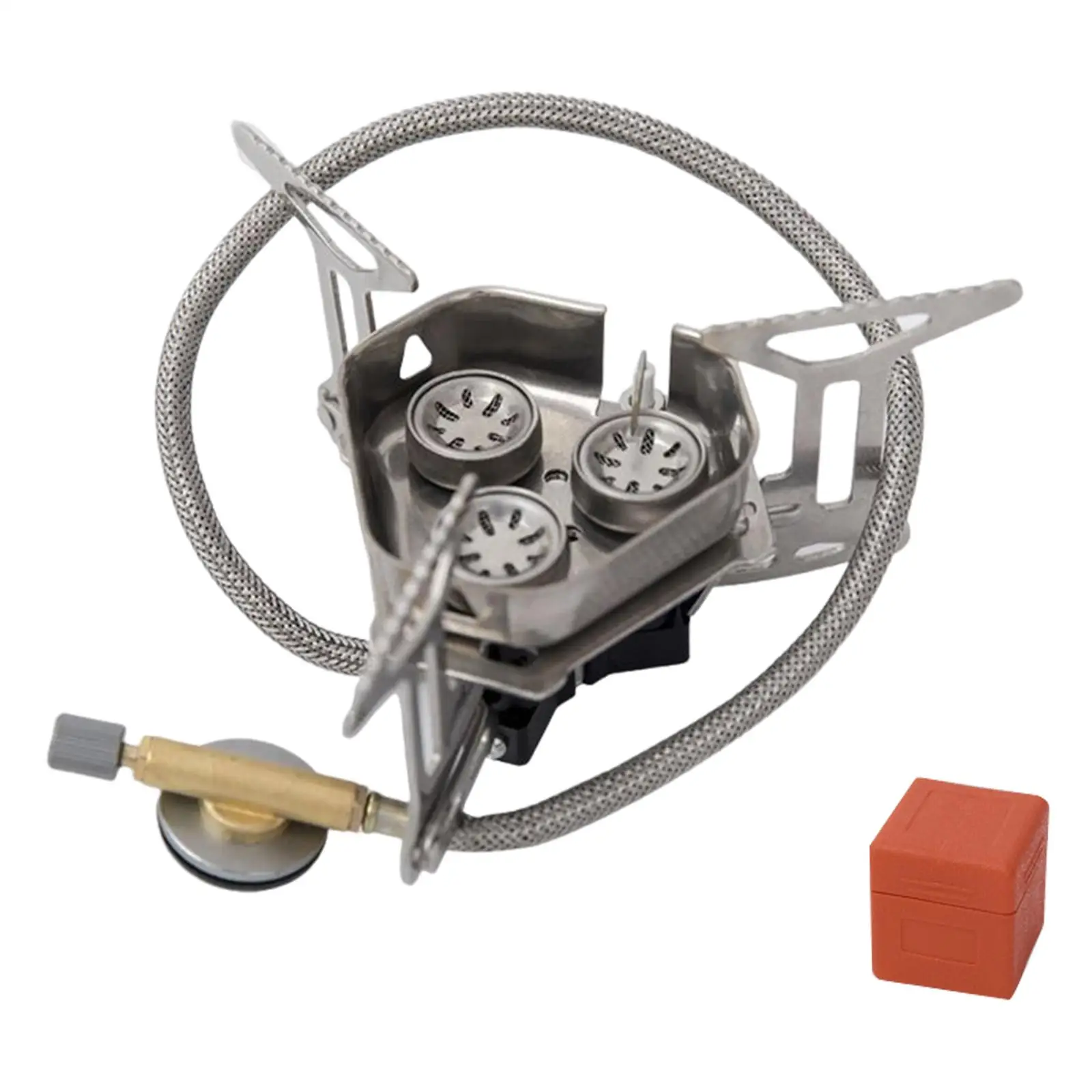 

Portable Camping Gas Stove Burner Gadgets Wear Resistance Durable Outdoor Gas Burner for Camping Tourist Hiking Fishing Picnic