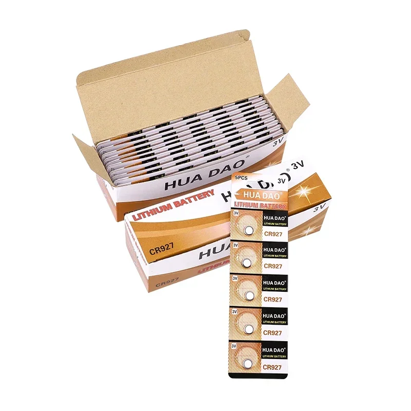 5-60PCS 3V Lithium Battery CR927 Button Coin Cells 927 DL927 BR927 LM927 ECR927 BR927-1W 5011L for Watch Remote Toy Calculator