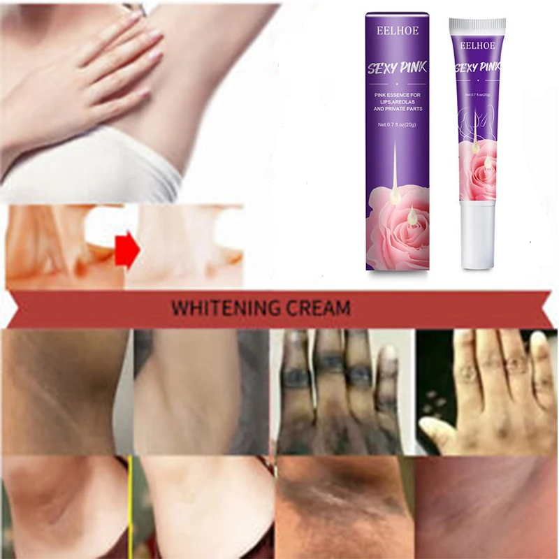 

Body Whitening Cream Intimate Area Tender Red Essence Lip Underarm Knee Butt Dullness Remove Melanin Facial Beauty Care