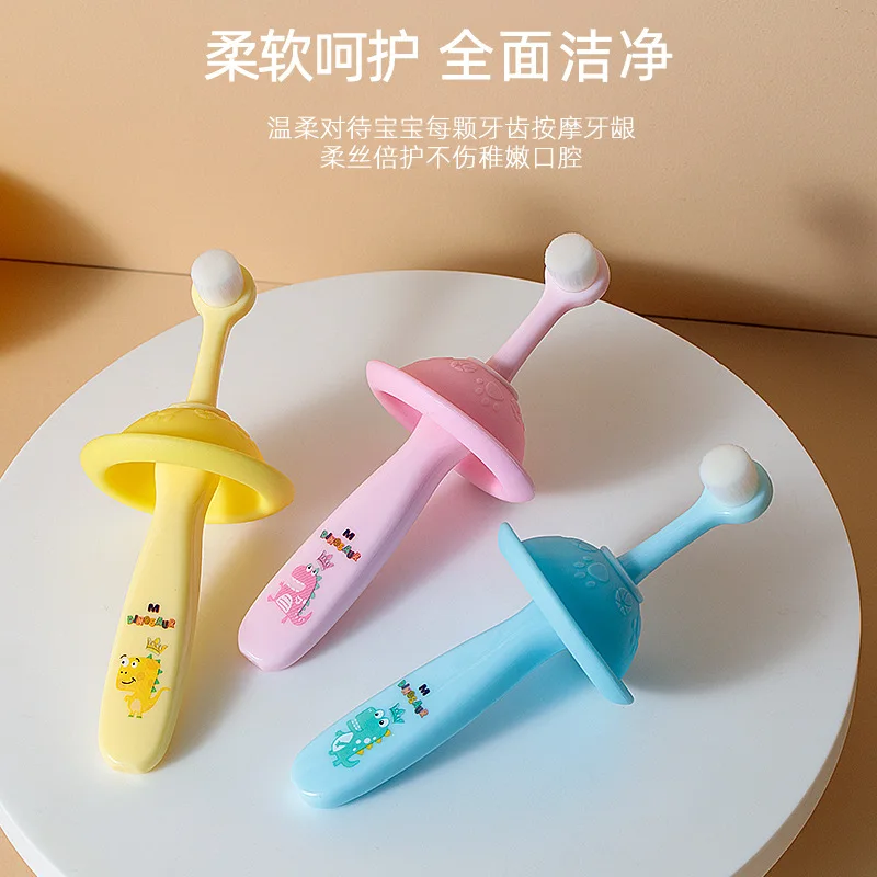 

1pc Baby Cute Soft-bristled Toothbrush Children Cartoon Mushroom Training Toothbrushes Kids Dental Oral Health Care ToothBrush