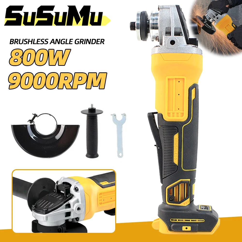 Dcg406 Электрическая Угловая Шлифовальная Машина 125 Мм Бесщеточный Шлифовальный