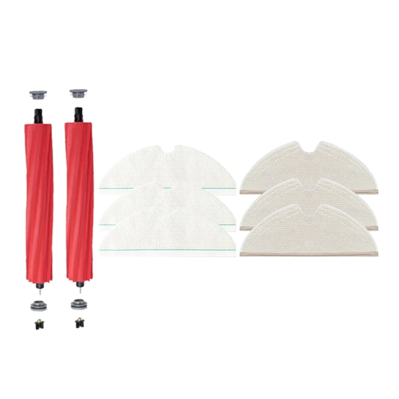 

8PCS Replacement Kit For Roborock T8/Q7 Max / Max+ Robot Vacuum Cleaner Accessories Detachable Main Brush Mop Cloth