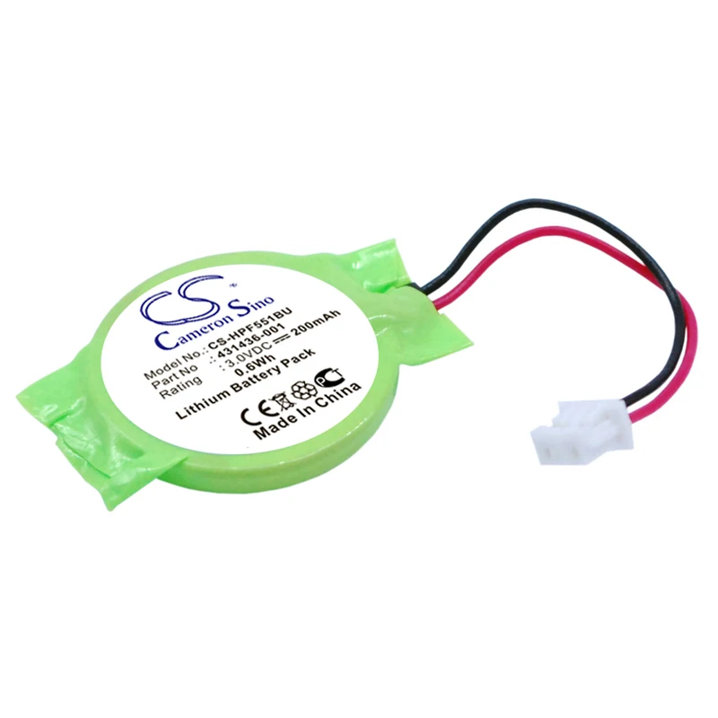 

CS 200mAh/0.60Wh battery for HP Envy M6,Envy M6-1000,Envy M6-1178sa,M6-1035DX,M6-1125DX,Presario F502,Presario F503