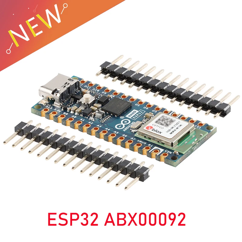 

100% новая оригинальная макетная плата ESP32 ABX00092 для Arduino Nano, установка программирования, обучение, массивная плата управления