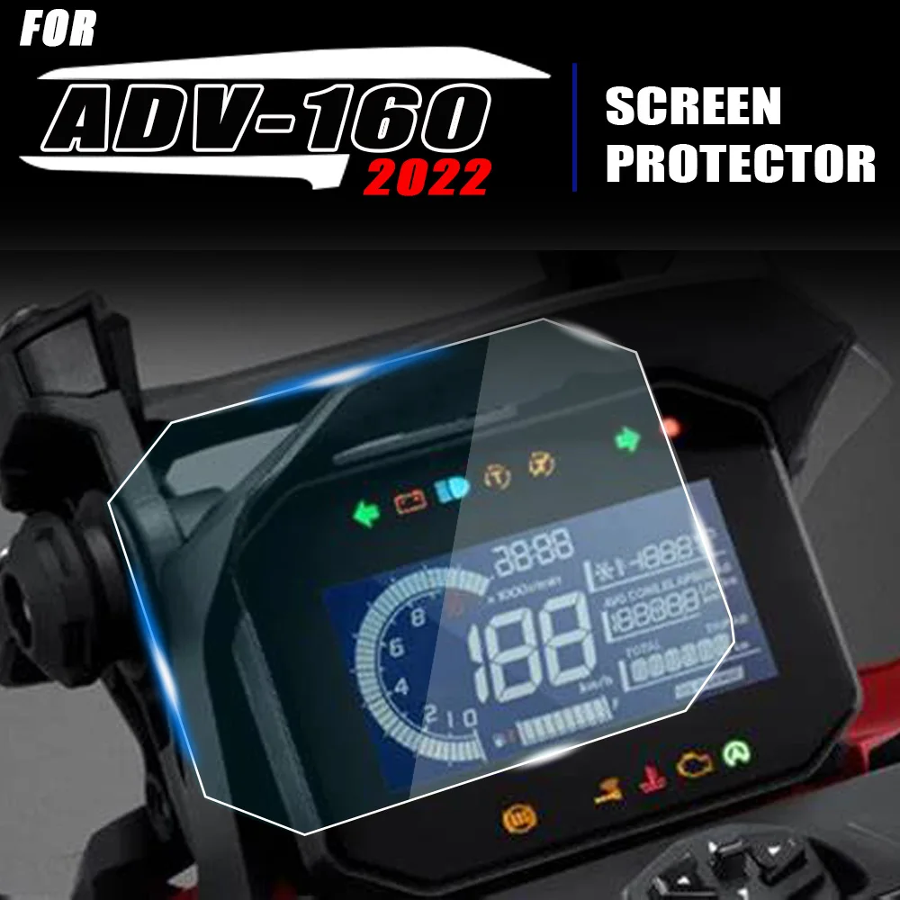

Motorcycle Instrument Protection Film For HONDA ADV350 2022 Scratch Cluster Screen TFT LCD Ultra-clear Anti-gla