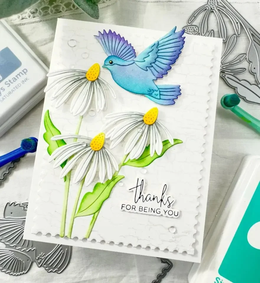 Mmao Craft металлические штампы для резки форма украшения цветочного листа