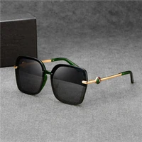 2022 fashion square sunglasses ladies eyewear classic brand designer vintage sunglasses ladies sexy glasses neutral tone luxury