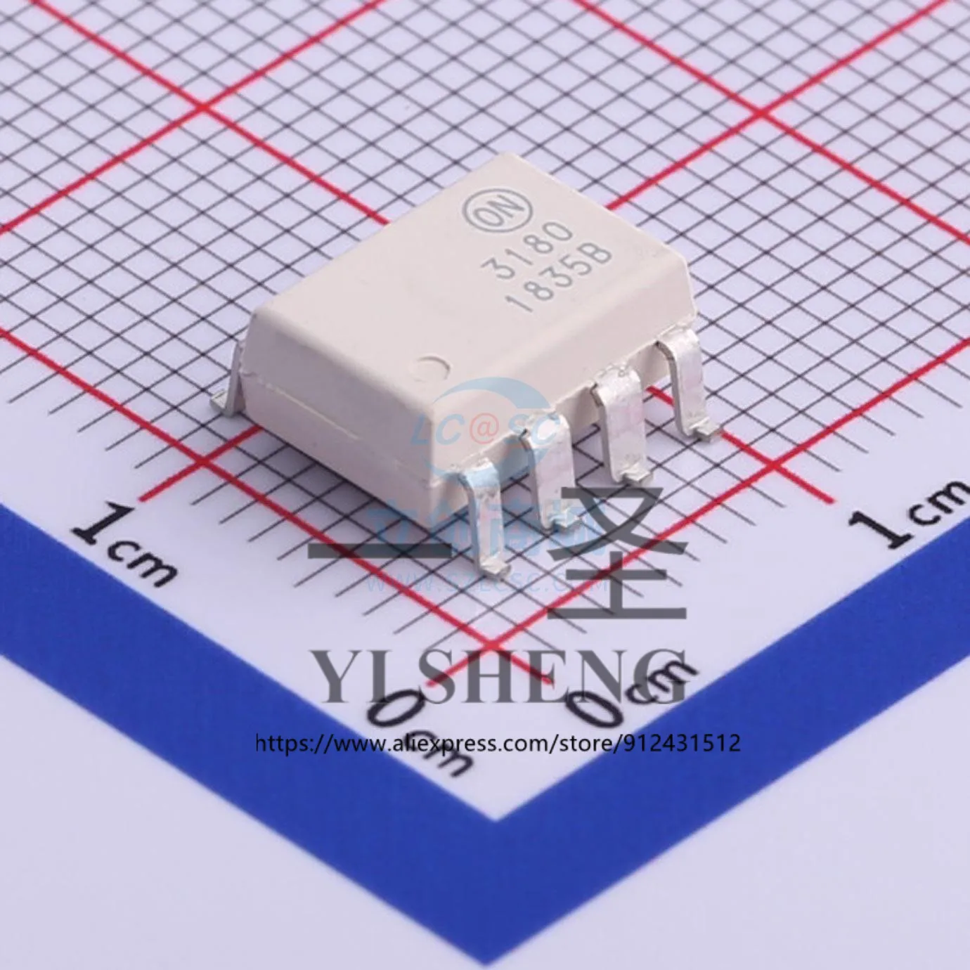 

2 шт./лот FOD3180SD onsemi SMD-8