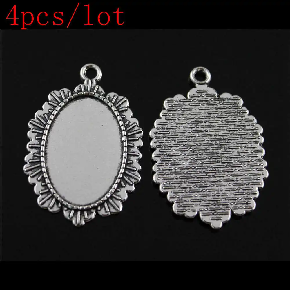 

Детские овальные базовые комплектующие для ювелирных изделий, 20 х30 мм