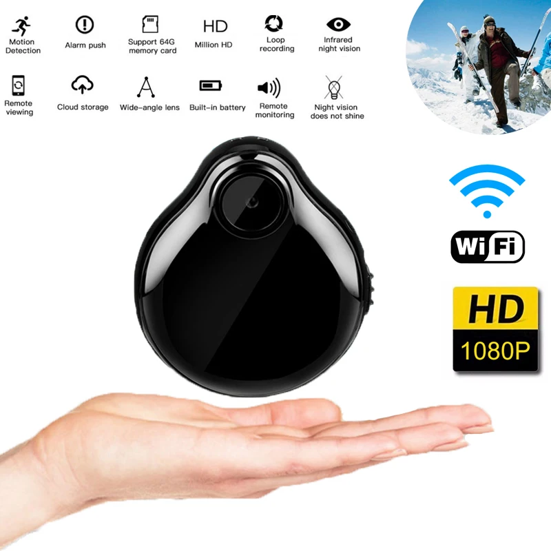 

Видеорегистратор H13 с Wi-Fi и датчиком движения, 1080P