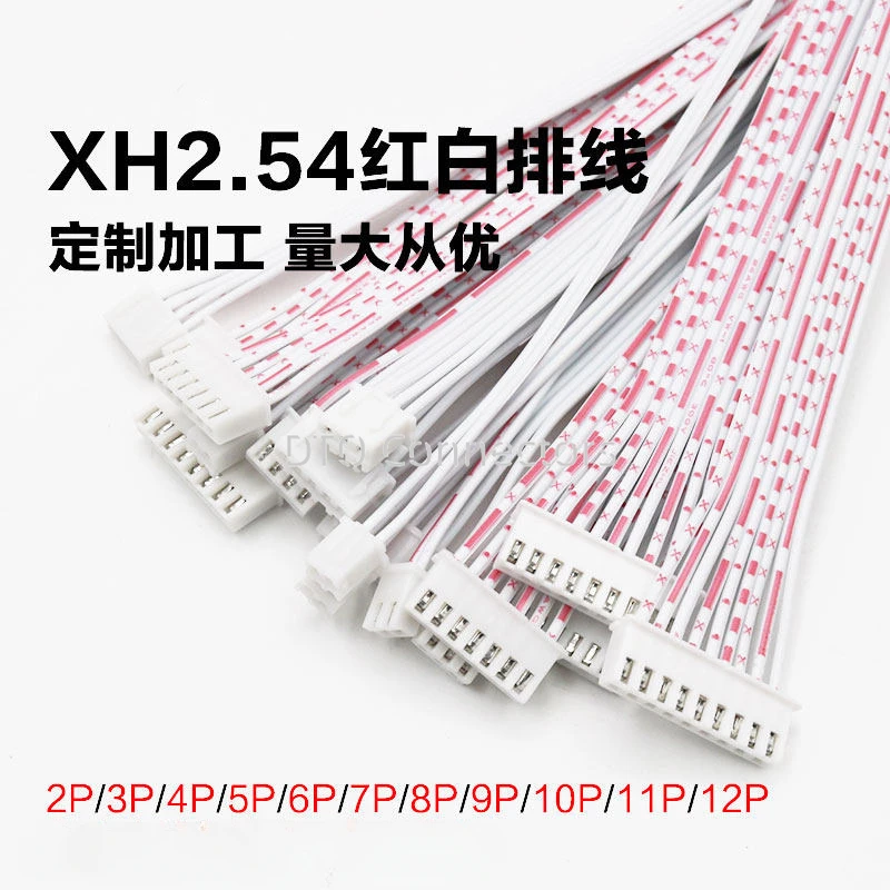 

XH2.54 разъемы JST 2/3/4/5/6/7/8/9/10/12 контактов