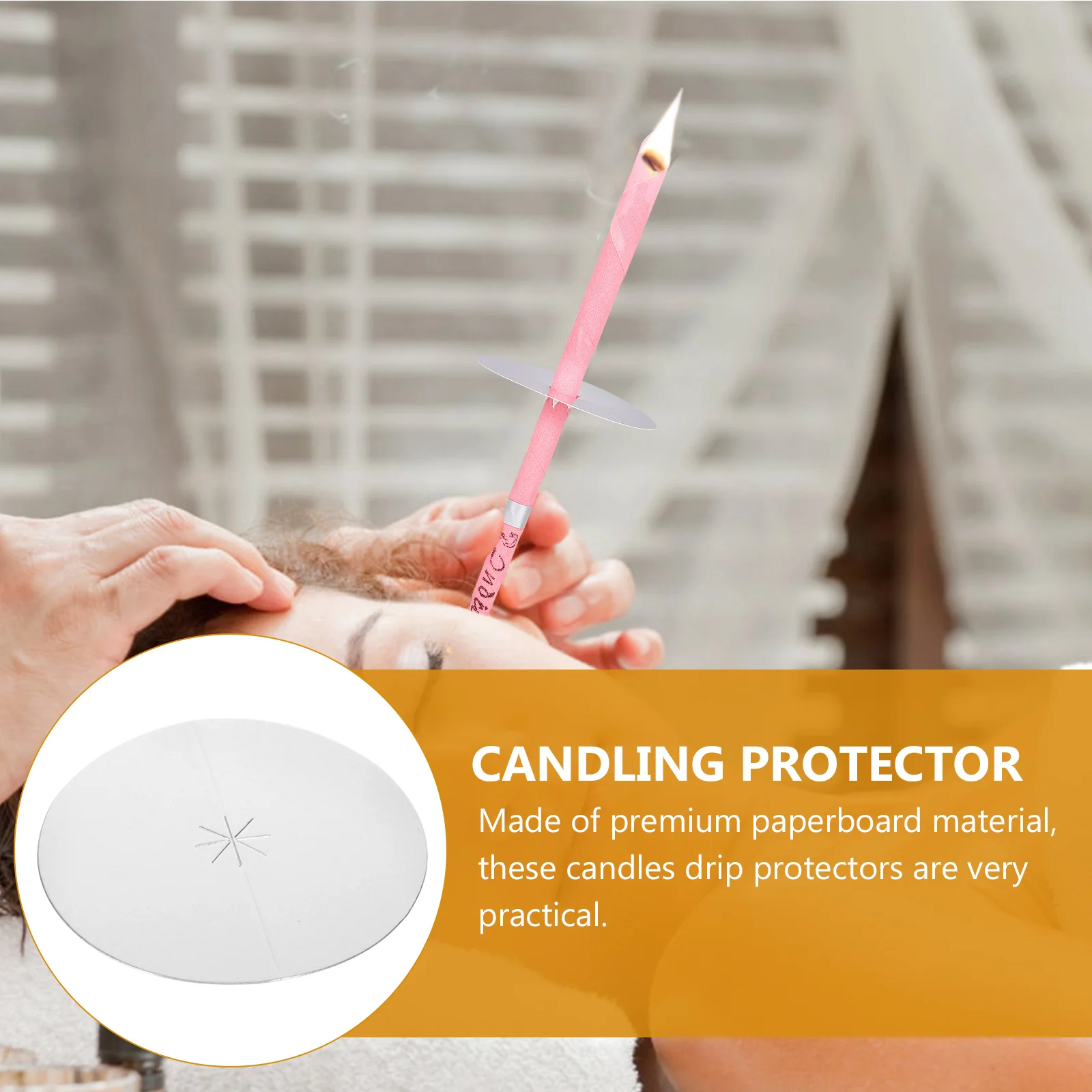 100 шт. бумажная защитная коробка для защиты от падения свечи мемориальный диск