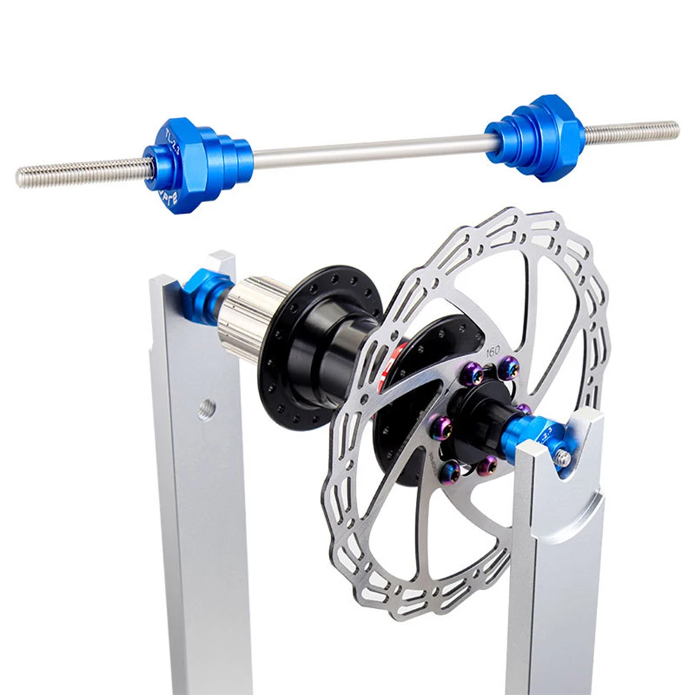 

Wheel Truing Stand Adapter Hub Tool Rim Tuner For 12/15/20mm QR Thru Axle Hub Adaptor Cycling Bicycle Parts Accessories