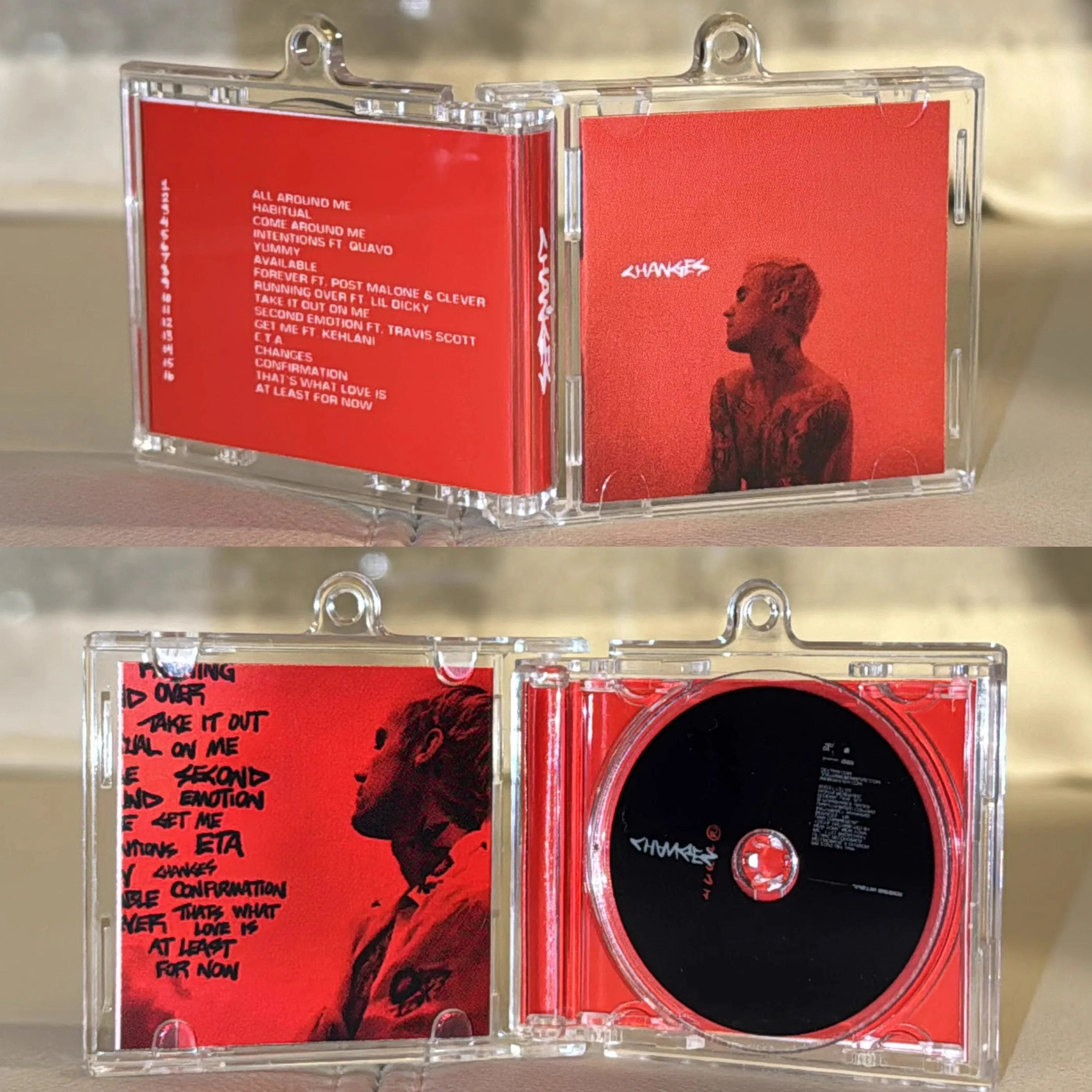 Фото Брелок Pop J B Justin Bieber MINI Music CD NFC Play Songs My World 2.0, альбом, детский кулон, ожерелье для косплея, акриловое кольцо для ключей №5
