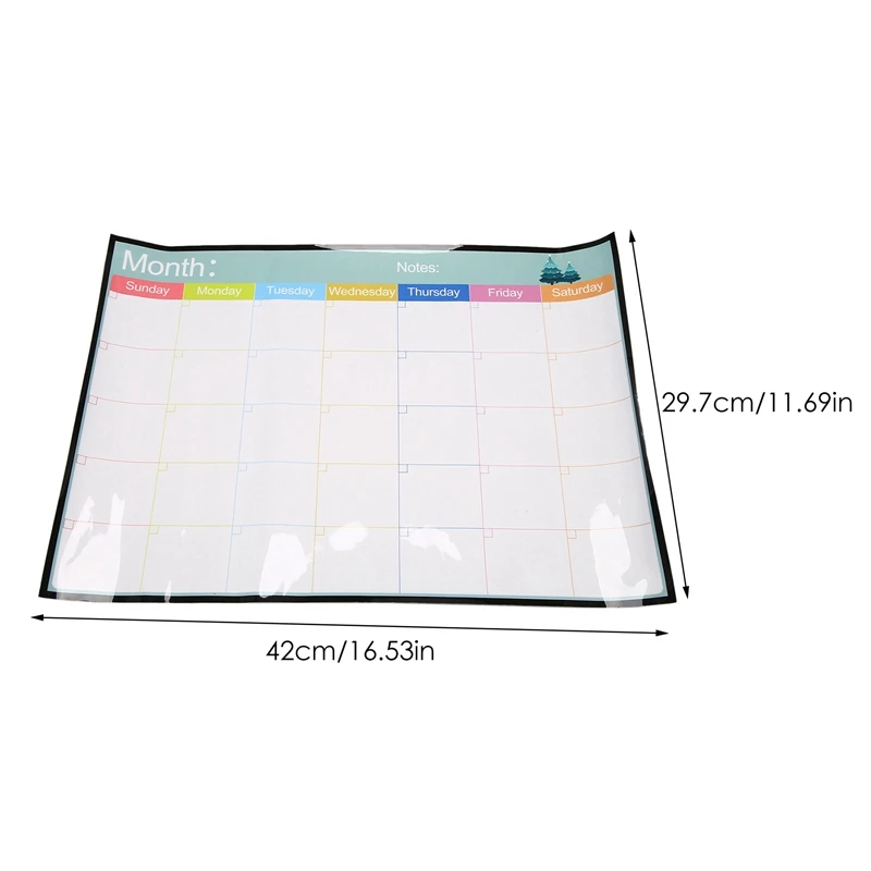 Магнитная доска для холодильника со стираемыми элементами