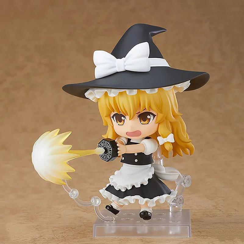 

Фигурка Nendoroid Kirisame Marisa 2,0, фигурка модели, оригинальная сувенирная японская экшн-кукла из аниме Good Smile Nendoroid 1348