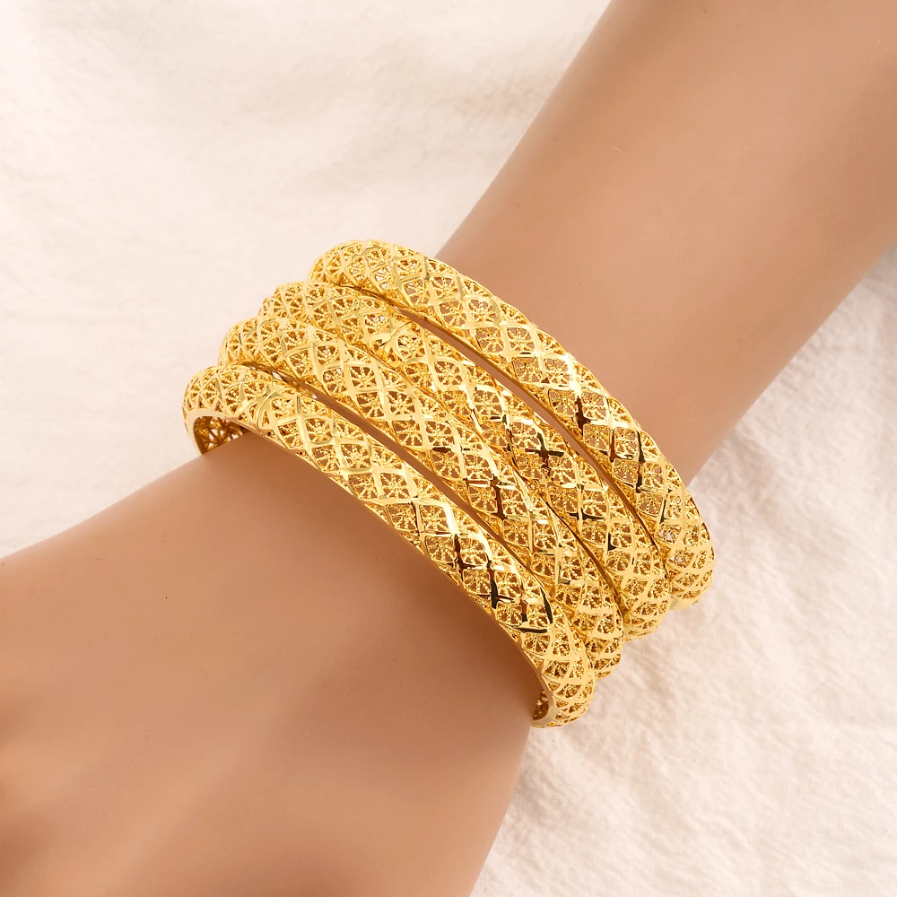 

Bangrui Fashion 60mm Openable Gold Color Bracelet Bangle High Quality Jewelry For Dubai Africa Arab Women Jewelry Party Gift