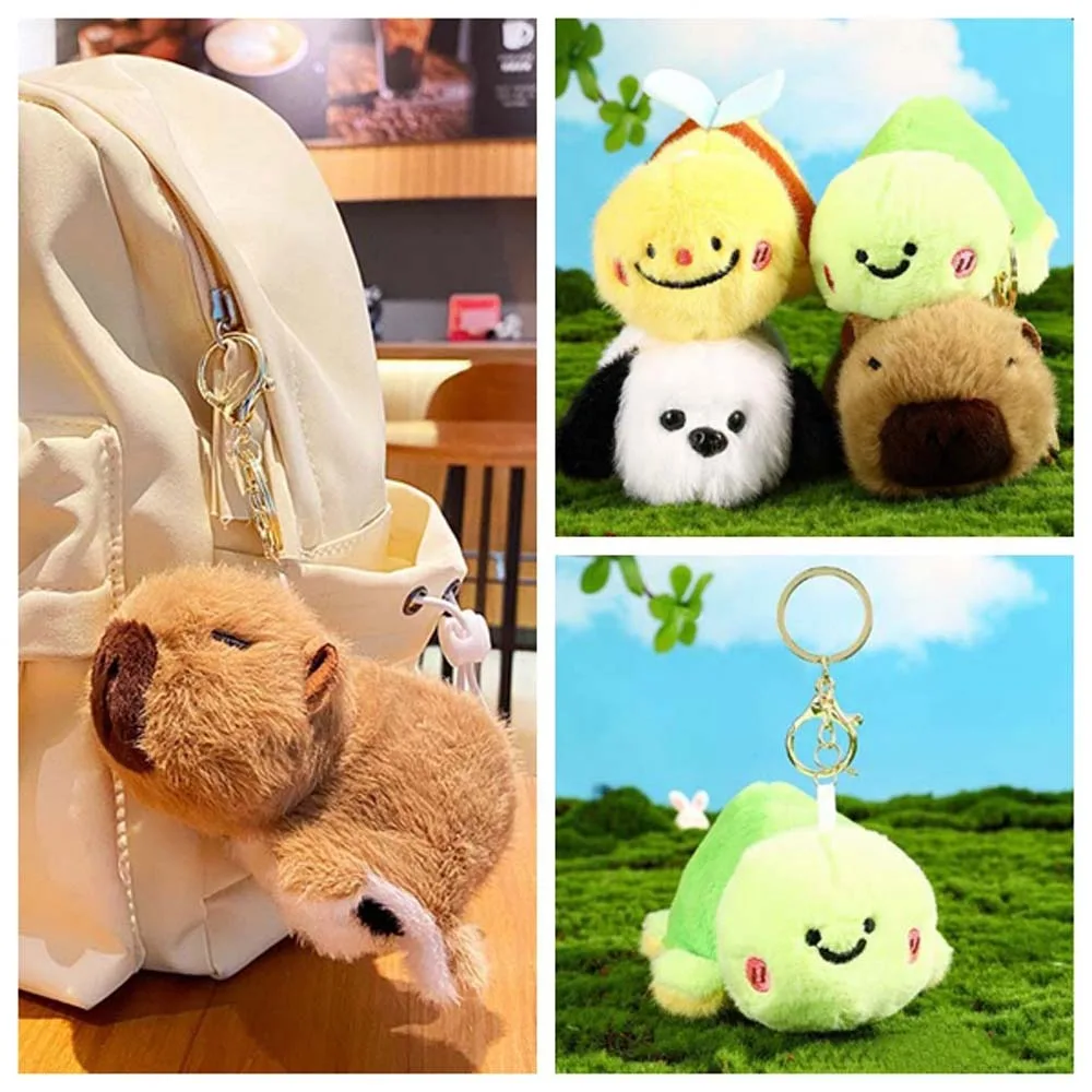 Плюшевый брелок для ключей мультяшная набивная кукла-подвеска щенок собака