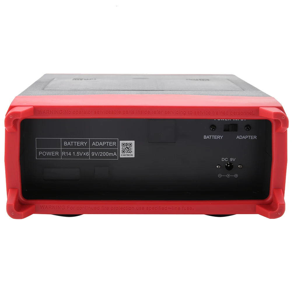 UT801 Настольный ЖК-дисплей Цифровой мультиметр Термометр 1999 отсчетов США Plug 110V