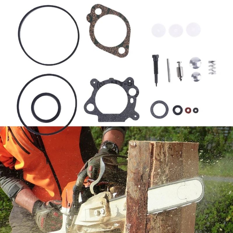 

49-305 Carburetor Rebuild Kit Replacement for Briggs & Stratton 493762, 498260, 492495