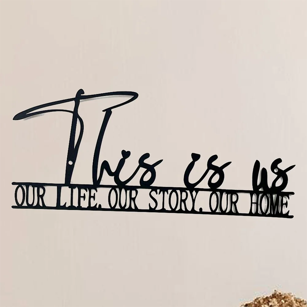 Набор Из Трех Металлических Настенных Художественных Деталей Креативная