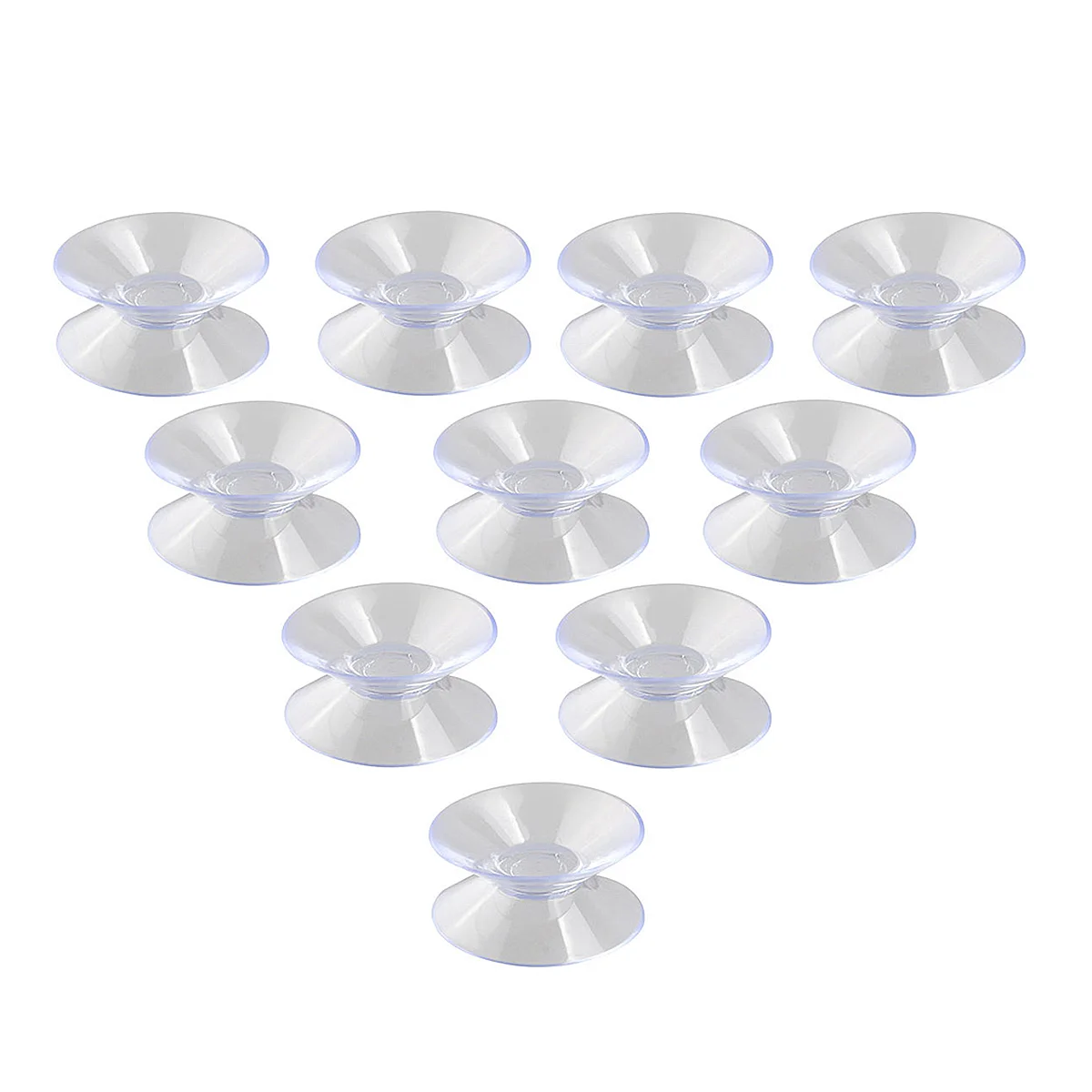

Suction Cups Sucker Sided Double Pads Cup Hooks 30Mm Table Dual Side Hanger Window Clear Pad Heavy Duty Spacers Hook Anti