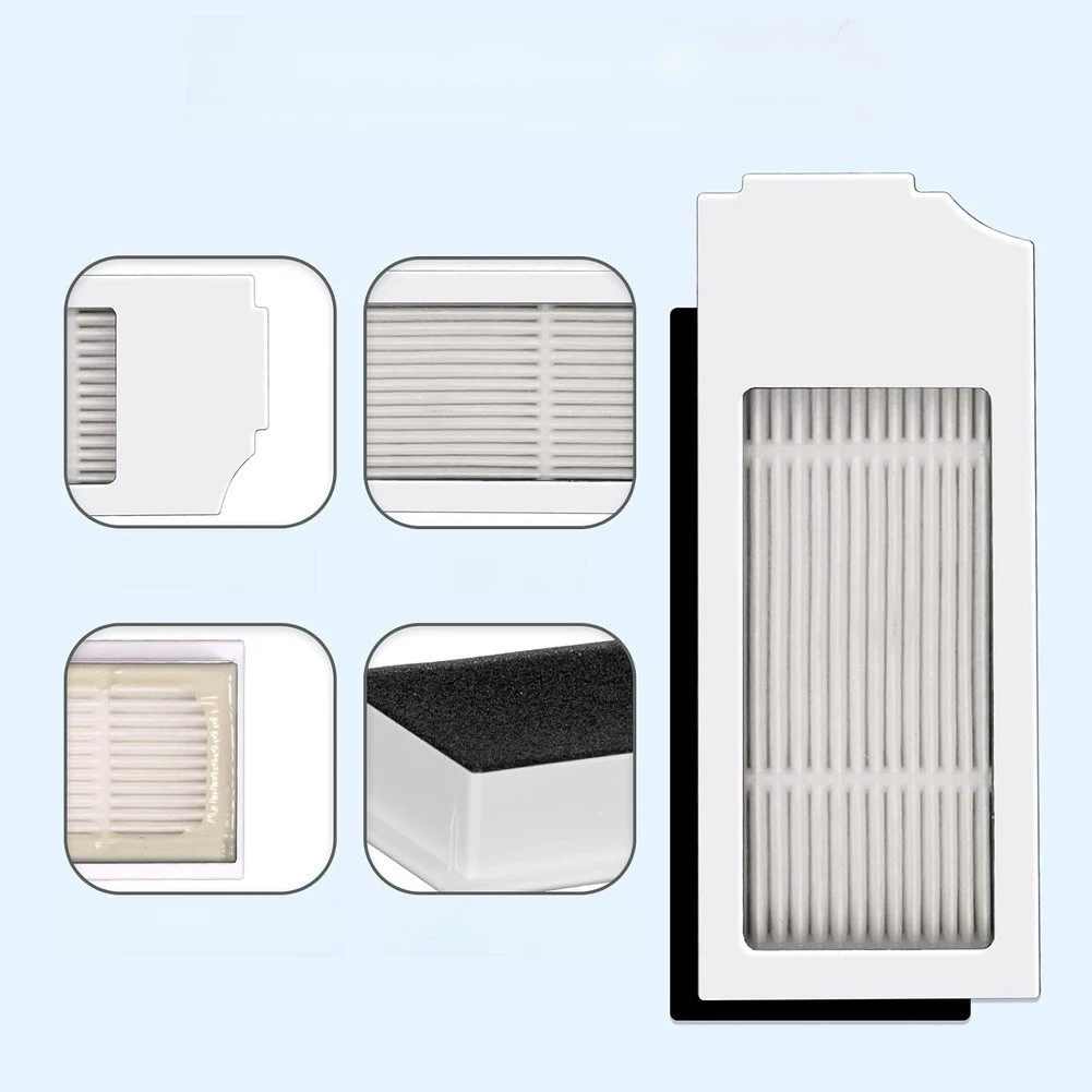 Сменные фильтры для роботов-пылесосов ECOVACS DEEBOT N20 Plus, T10, Omni X1, Yeedi C12 Pro: высокоэффективное улавливание пыли (art.: 3920db3fdfe03) - 3920db3fdfe03