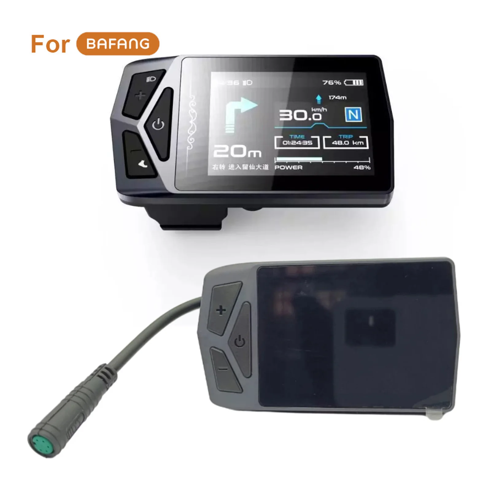 

Durable Cycling Outdoor Sports Electricbike Display Display 2.4\\\\\\\" Screen 86.8*50.5*12.5mm Accessories M5 Connector