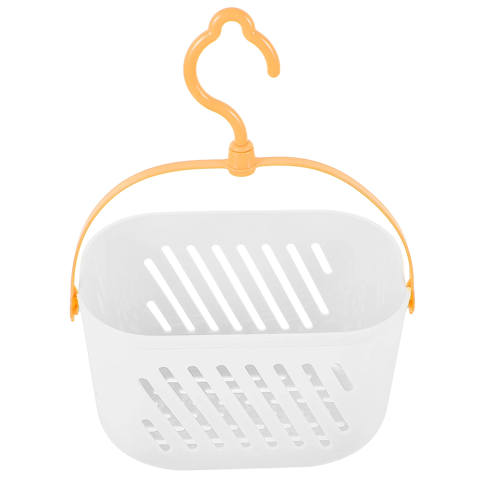 

Bathroom Hand Basket Shower Wall Mounted Organizer Plastic Portable Hamper