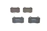 

986494393 набор тормозных колодок для 10 колодок DS3 reds of IBIZA II (6 K1) pka 20V Cupra T 20V Cupra, задние тормозные колодки