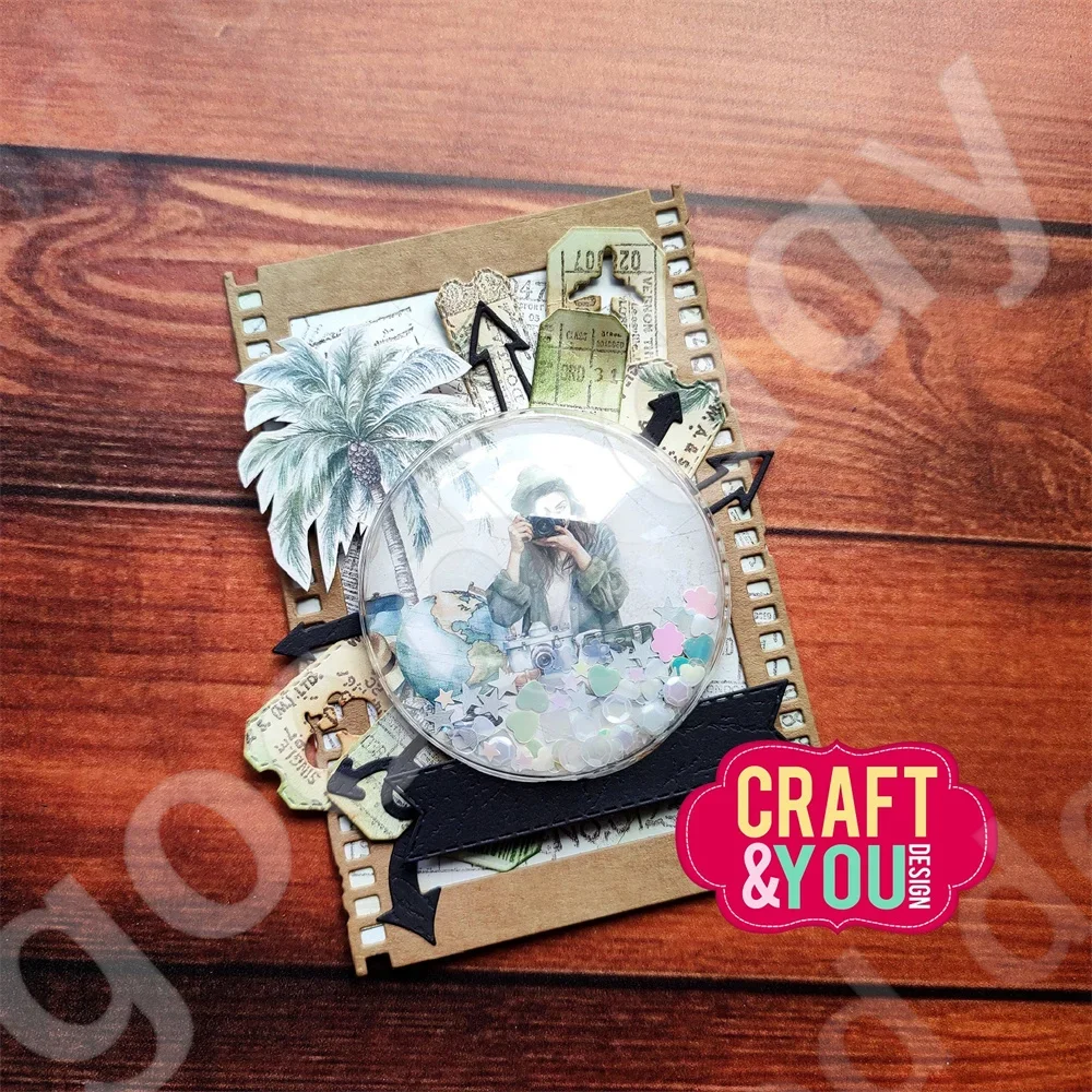 Городские вывески горы металлические Вырубные штампы для сделай сам скрапбукинг