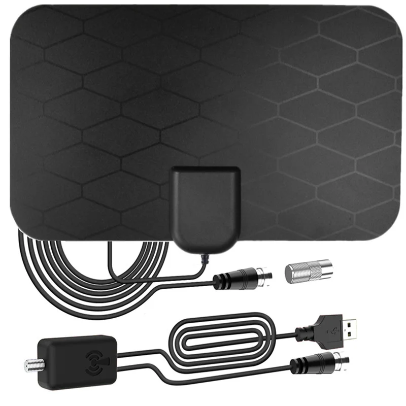 Усилитель цифровой ТВ-антенны 4K HD TV VHF UHF HEVC комнатная антенна DVB T2 для ТВ-приставки