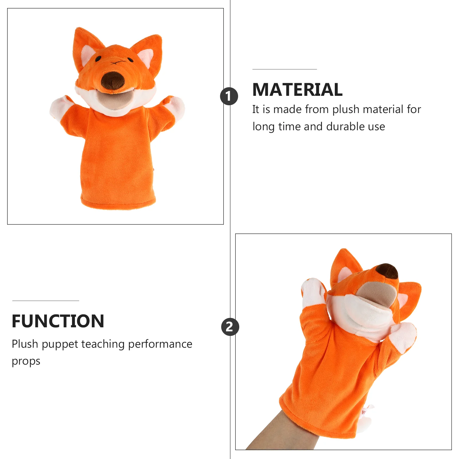 Ручная кукла Ворона игрушки для малышей мини-плюшевые животные детские куклы на