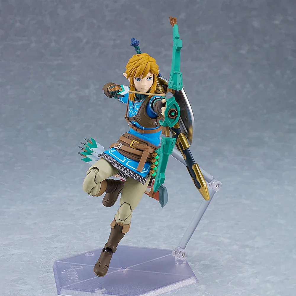 Фото Фигурка Figma 626 Link The Legend Of Zelda Tears Of The Kingdom Фигурки Дыхание дикой природы Аниме Фигурка GK Коллекционная модель №3