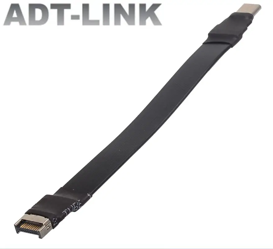 

Внутренний USB 3.1 20Pin Тип C штекер к Тип E штекер плоский гибкий кабель встроенный USB3.1 Тип C Интерфейс подключения переходник
