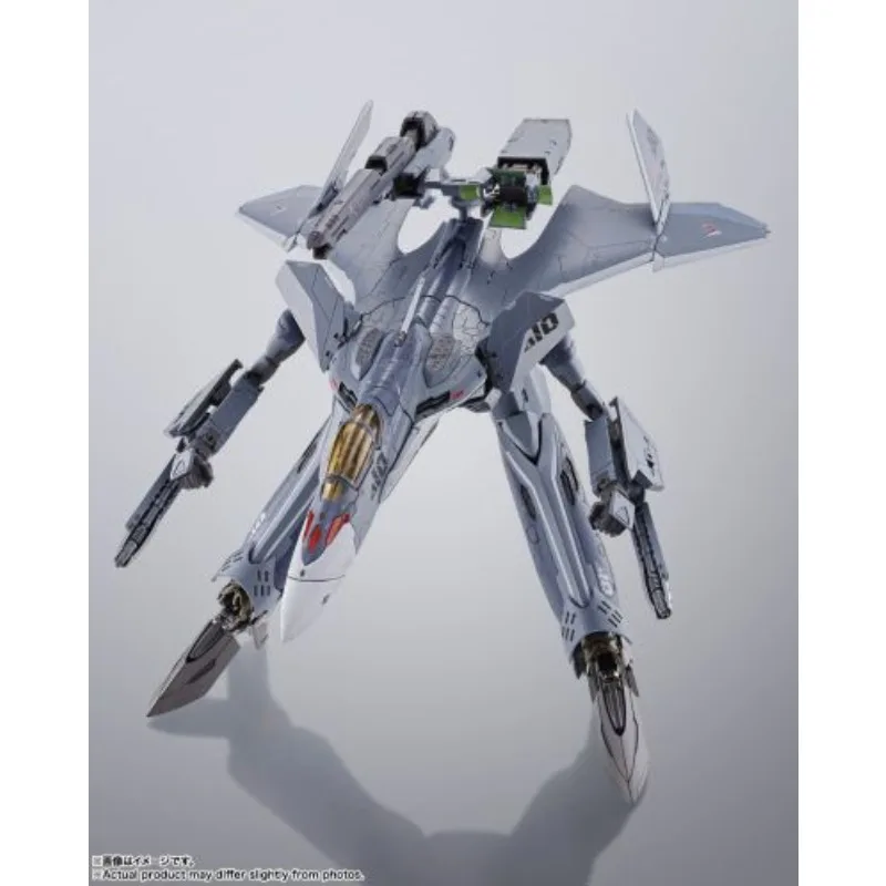 Фото Оригинальная фигурка Bandai DX Chogokin VF-31A Kairos 260 мм, аниме-фигурки, игрушки для мальчиков, рождественский подарок, коллекционная модель, украшение №4