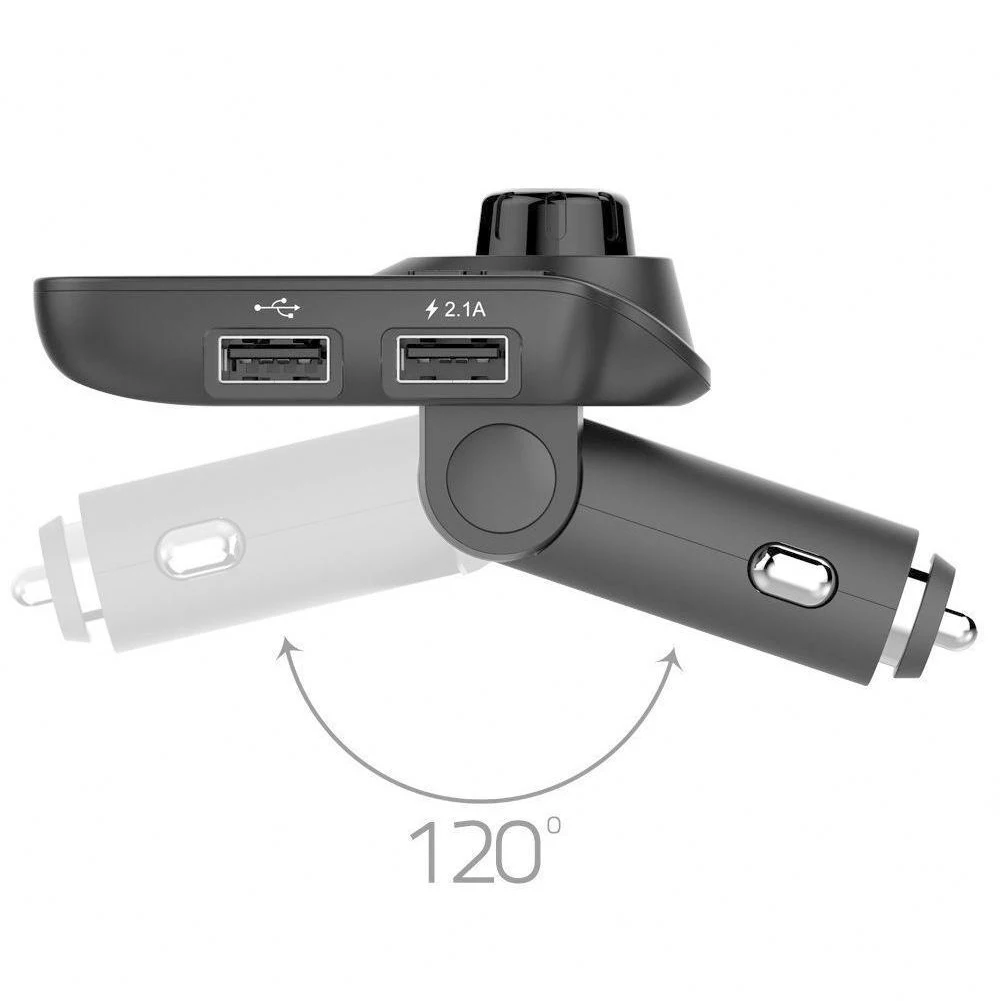 

High Quality Brand New MP3 Player FM Transmitter Adapter Black Bluetooth Car MP3 Player Microphone New Receiver