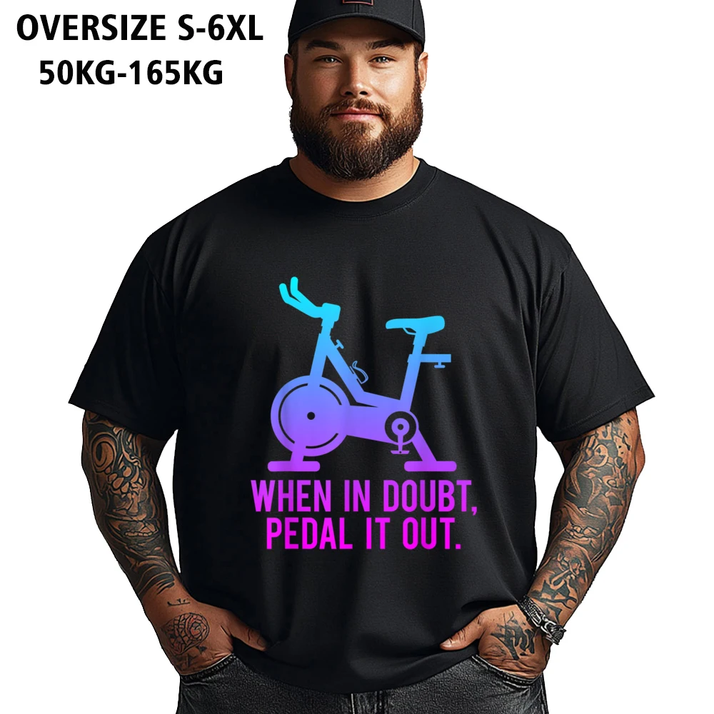 Tops &amp Tees Funny Spinning Class Saying Gym Father Day Premium Cotton Crewneck Mens T Shirts Birthday Plus Size 6XL