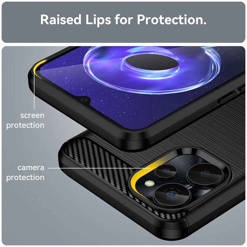 For Cover OPPO Realme 10 5G Case For Realme 10 5G Coque Protective Back Shockproof TPU Silicone Cover For Realme 9i 10 5G Fundas