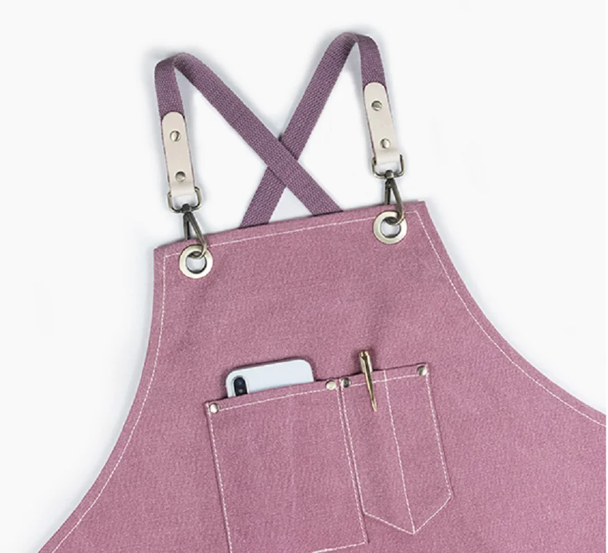 Фартук распродажа от производителя розовая зернистая ткань для мужчин черный