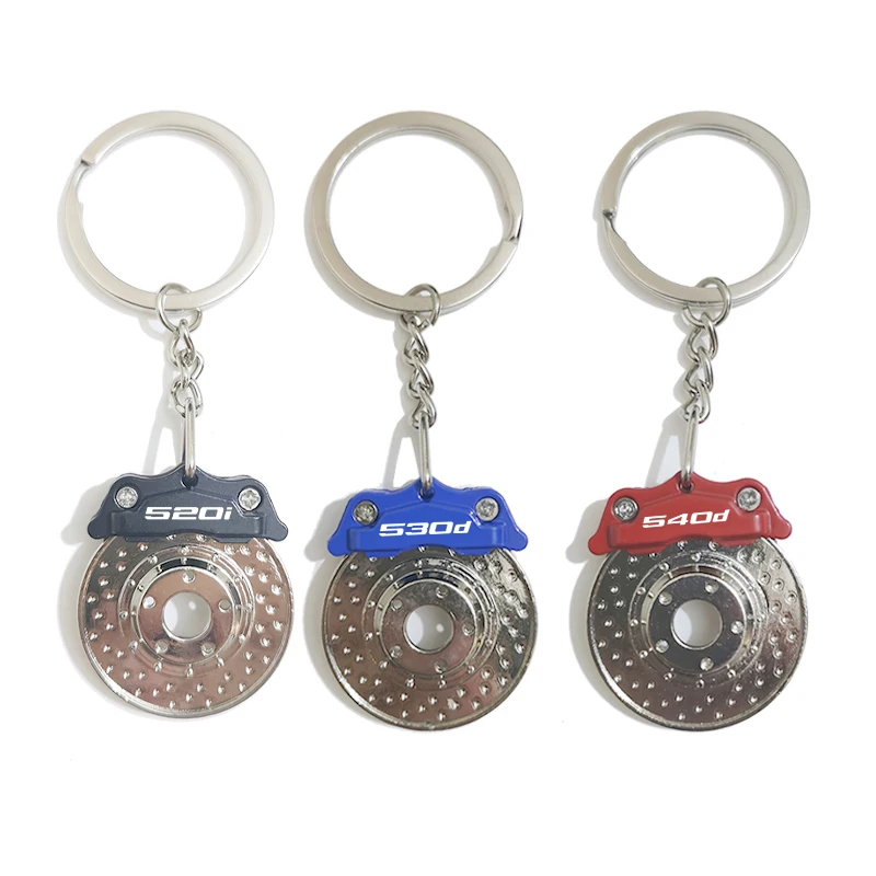 Металлический брелок для тормозного суппорта диска колеса BMW 520d 520i 525i 525d 528i 528d 530d