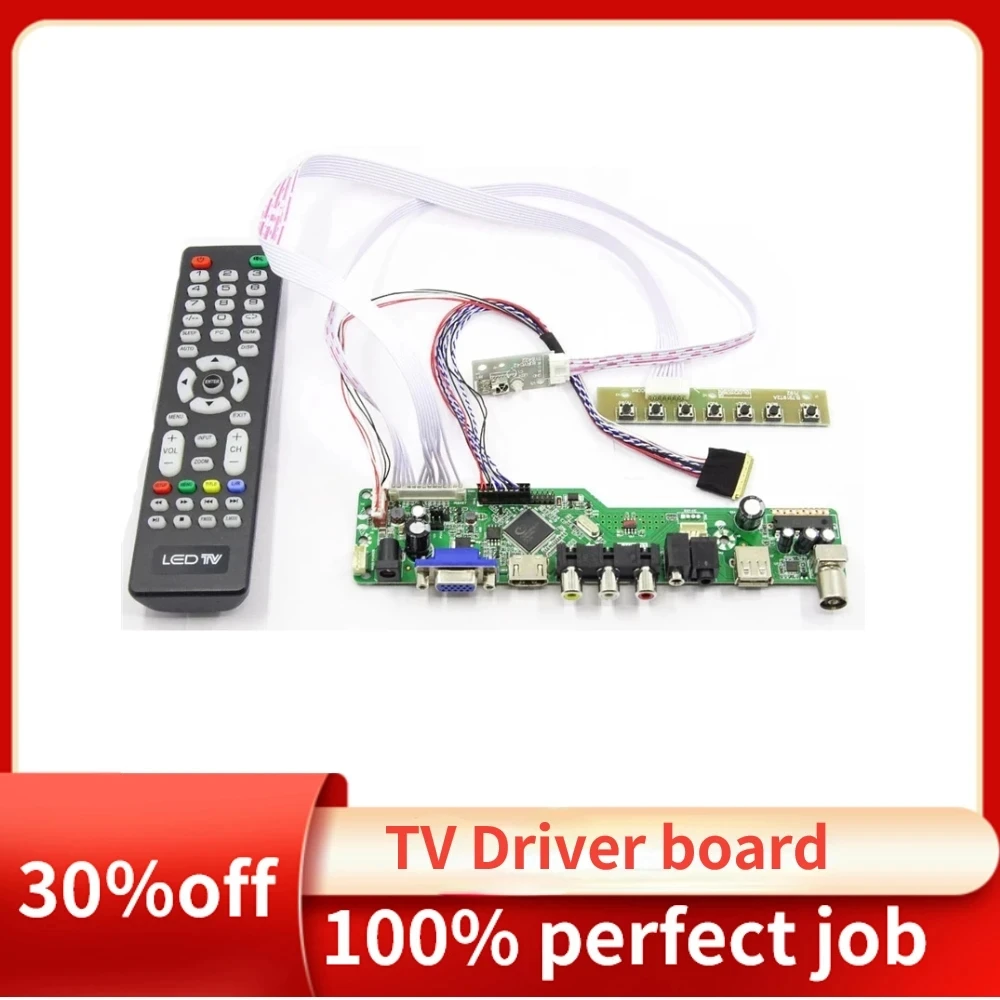 Новый комплект для телефона тв56 Φ B01 W01 W03 TV +-HDMI + VGA AV USB драйвер платы контроллера