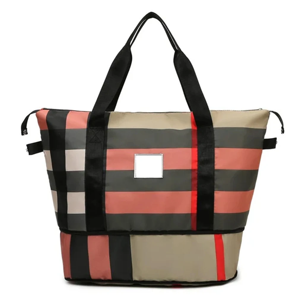 Sports Bag with Shoe Compartment Wet Compartment Fitness Scratch Resistant Multiple Uses Unisex Sports Compartment Fashionable